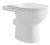 TAVON WC kombi mísa, Rimless, 61x35,5 cm, zadní odpad, bílá PB106-111
