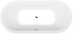 VIVA O oválná vana 185x80x47cm, bílá 72179