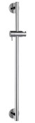 Sprchová tyč, posuvný držák, kulatá, 956mm, chrom 1202-07