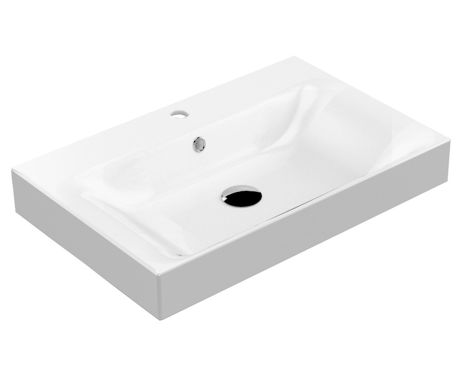 353101 (7801) CENTO keramické umyvadlo 60x45cm, bílá 353101