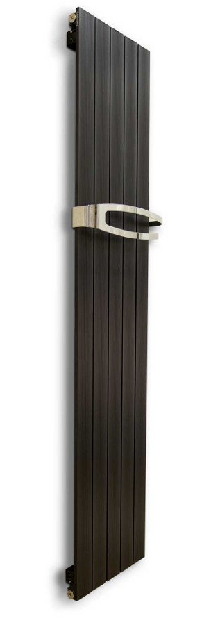 MIMOSA hliníkové otopné těleso 370x1500, 585W, metalická černá HL101