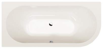 VIVA L asymetrická vana 175x80x47cm, ivory 70119.40