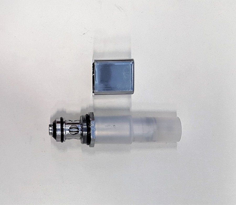 Přepínač s ovladačem pro podomítkovou baterii, chrom NDFC642-03