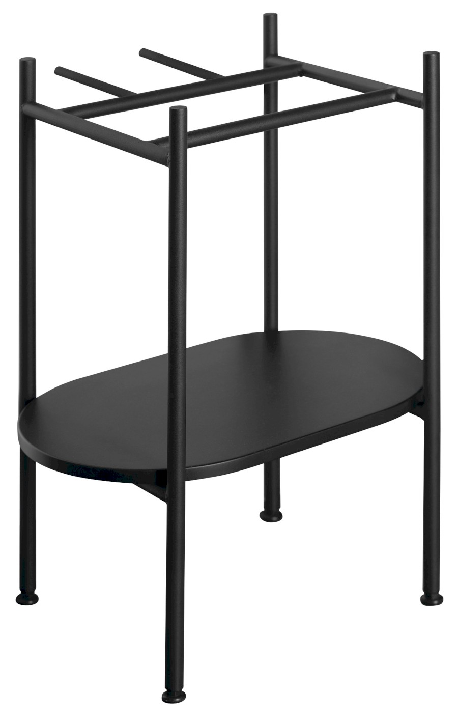 SKA570-2 (44563) PUNO podstavec pod umyvadlo 400x820x360mm, černá SKA570-2