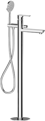 PAX vanová baterie s připojením do podlahy, chrom XA21