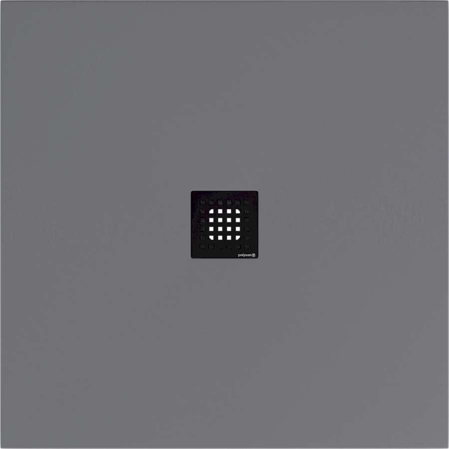 FLEXIA vanička z litého mramoru s možností úpravy rozměru, 100x100cm, šedá mat 71552.31