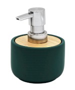 2126505 (58648) FANCY dávkovač mýdla na postavení, tmavě zelená 2126505