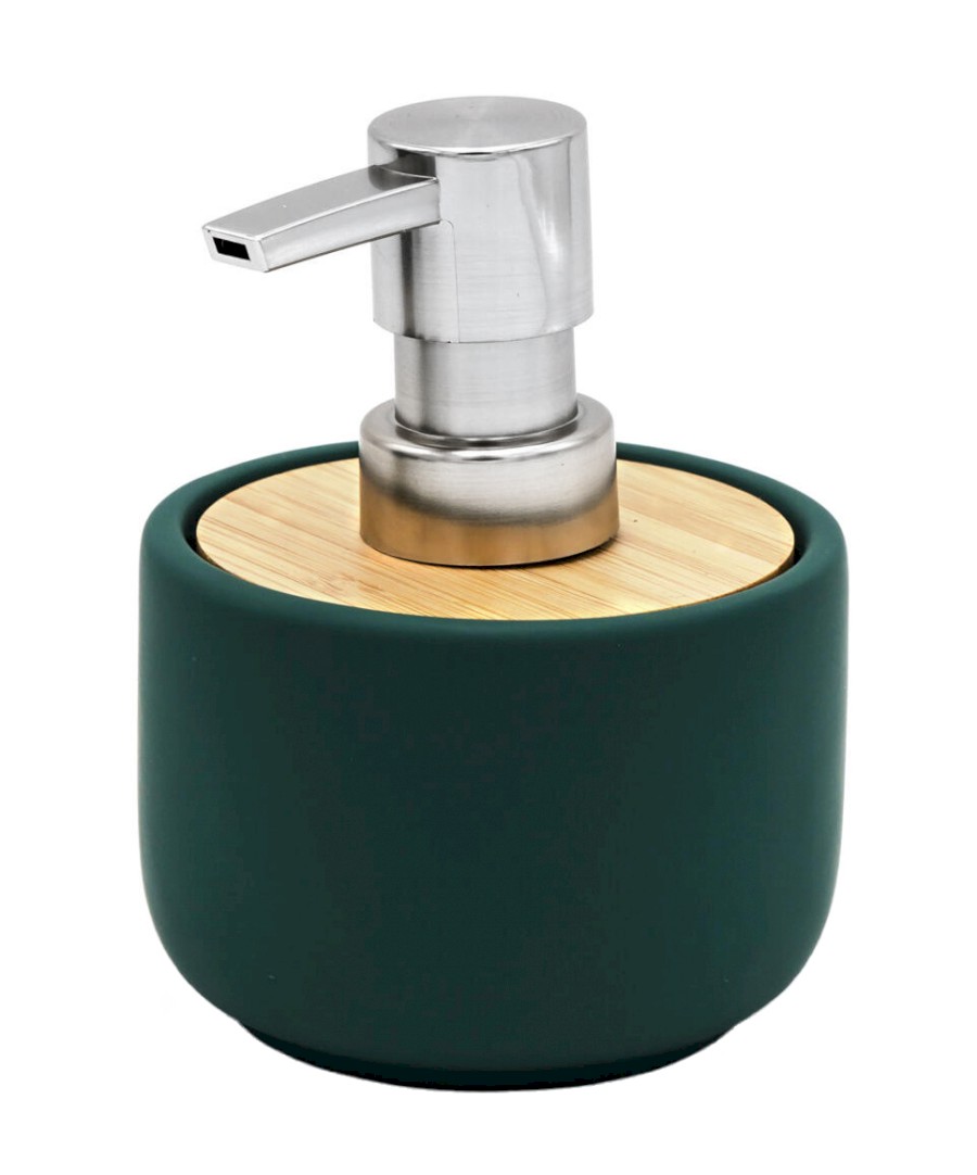 2126505 (58648) FANCY dávkovač mýdla na postavení, tmavě zelená 2126505
