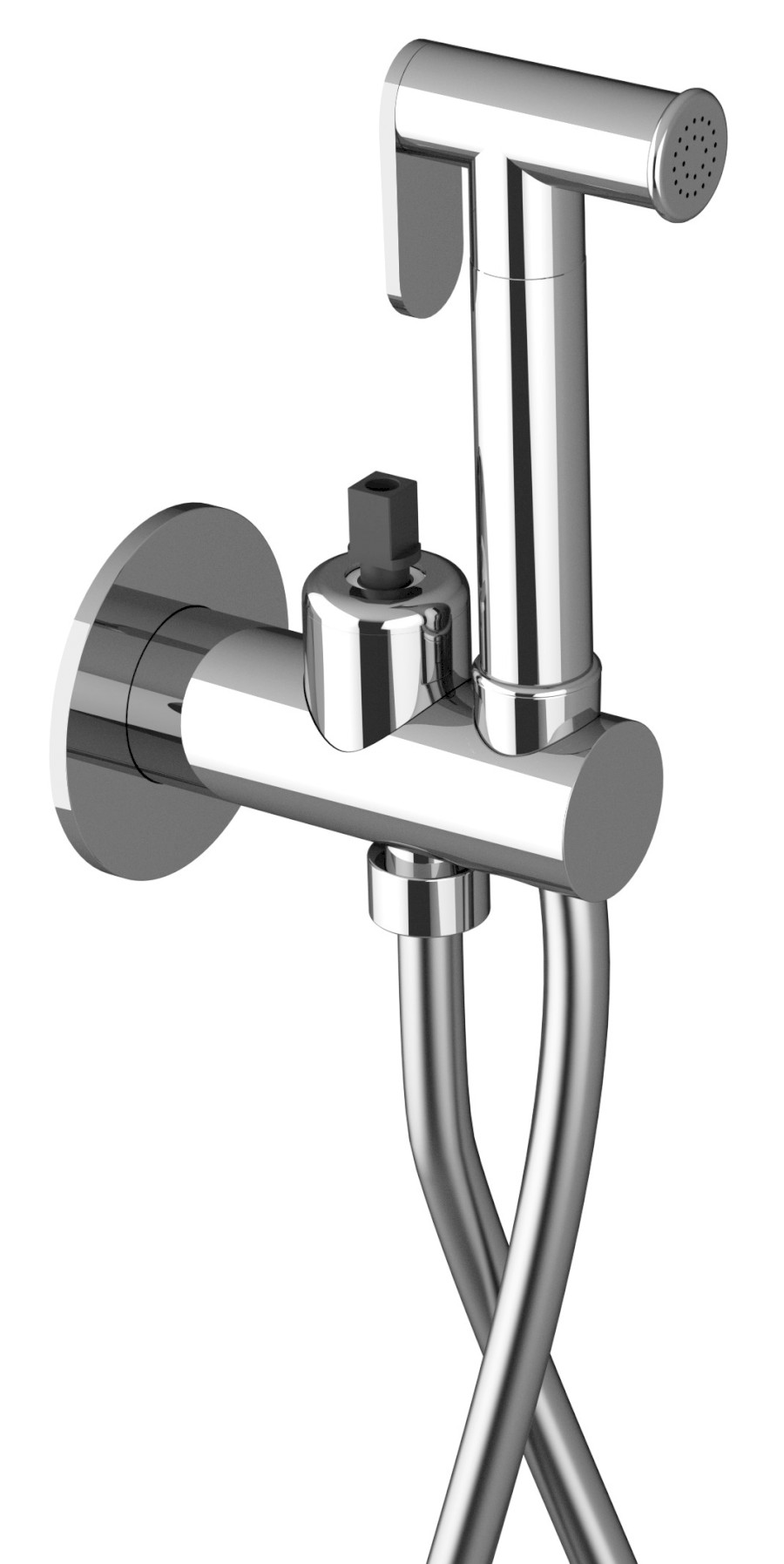 ULTRAMIX tělo podomítkové bidetové baterie se Stop sprškou, kulatá, chrom UT013-1