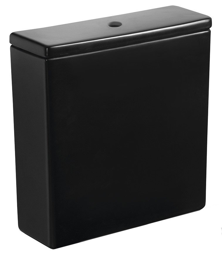 Nádržka k WC kombi, černá mat NDPC1012WRB-2