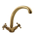 3116 (4225) ANTEA stojánková dřezová baterie, výška 265mm, bronz 3116