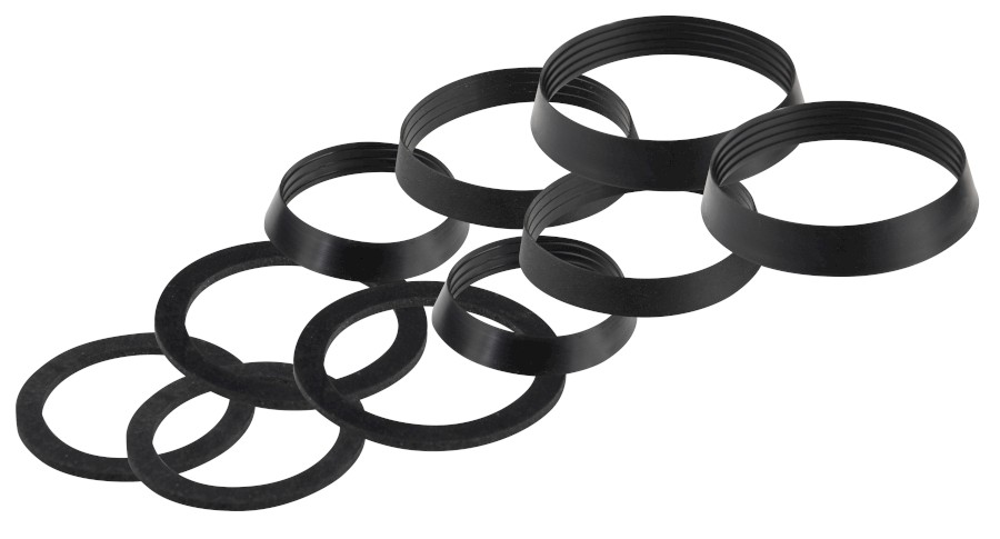 Sada těsnění, ploché 5/4“, 6/4“, kónické DN 32, 40, 50 (10ks balení) 150.125.0