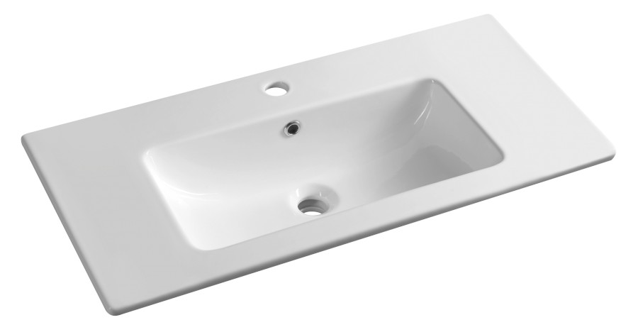 44080 (59123) PRACTICO keramické umyvadlo nábytkové 80x40cm, bílá 44080