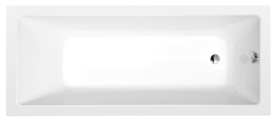 71715 (61990) NOEMI obdélníková vana 180x80x39cm, bílá 71715