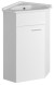 ZOJA umyvadlová skříňka rohová 40,5x74x40,5cm, bílá 50345