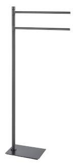 TR3181 (58183) TRILLY stojan na ručníky, hranatý, gun metal TR3181