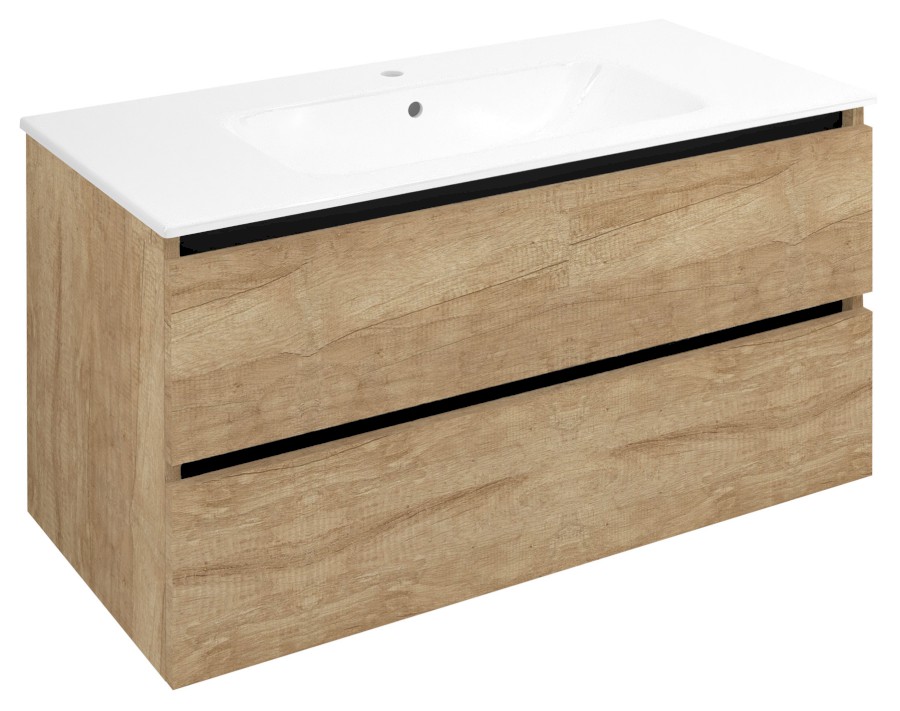 EZ101-2222 (60248) EZARA umyvadlová skříňka 99,8x52x46cm, dub alabama EZ101-2222