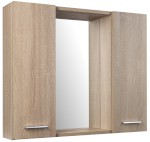 45029S (61034) ZOJA/KERAMIA FRESH STRIP galerka s LED osvětlením, 70x60x14cm, dub platin 45029S