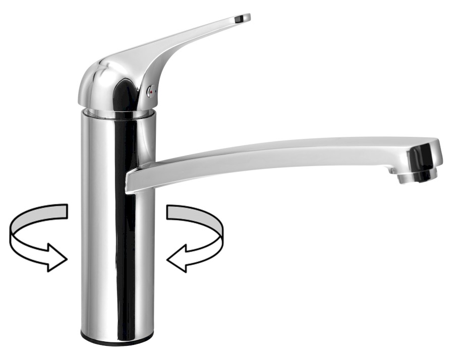 LISON stojánková dřezová baterie, chrom MJ125