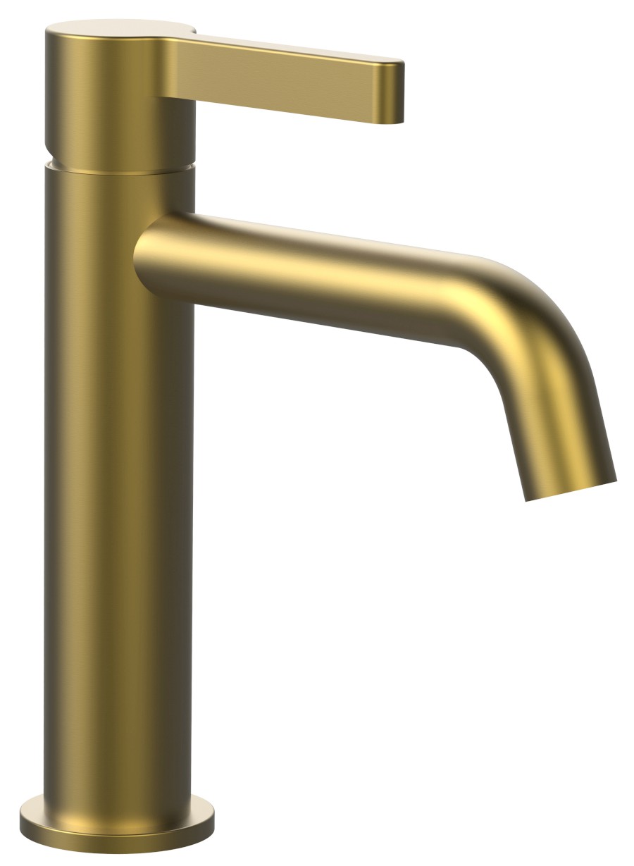 AF002GB (53077) ICONIC stojánková umyvadlová baterie, zlato mat AF002GB