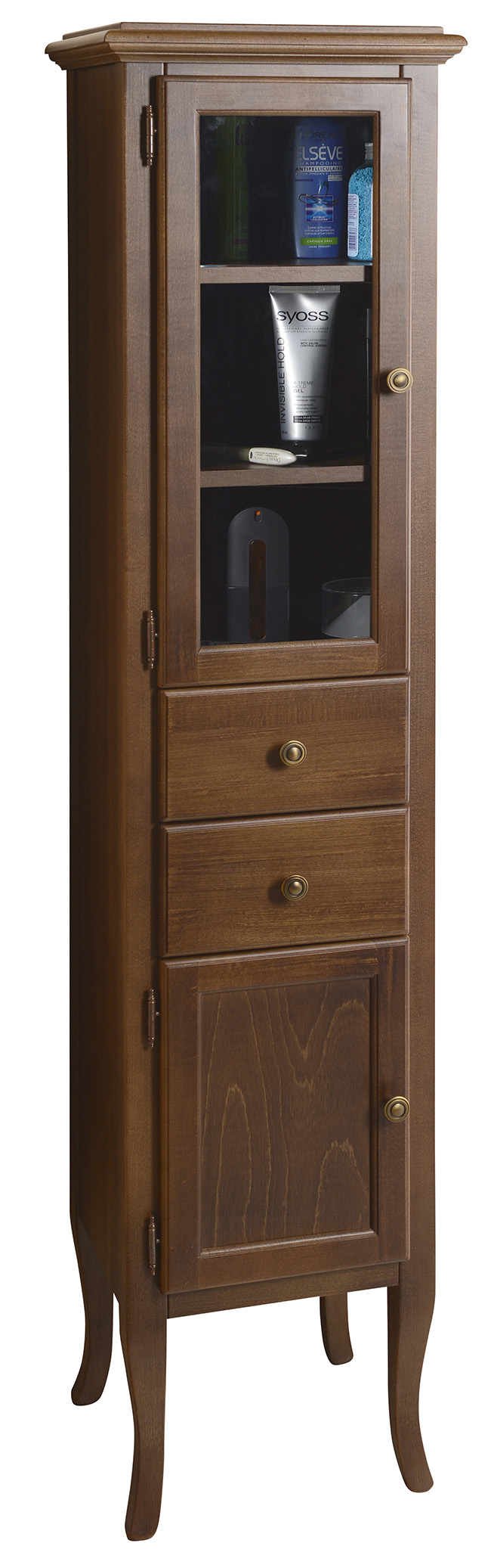 1663 (27717) RETRO skříňka vysoká 40x170x36cm, buk, levá 1663