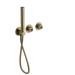 ULTRAMIX tělo podomítkové sprchové/vanové baterie s ruční sprchou, 2 výstupy, zlato mat UT045G-1