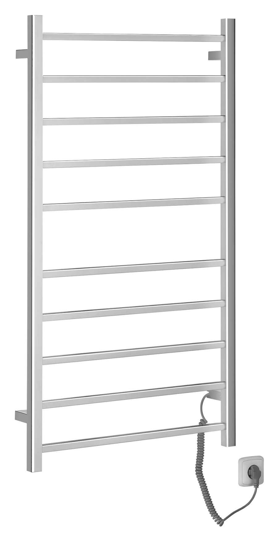 ER430V (47835) ESKINADO elektrický sušák ručníků, hranatý, 620x1160 mm, 120 W, nerez lesk ER430V