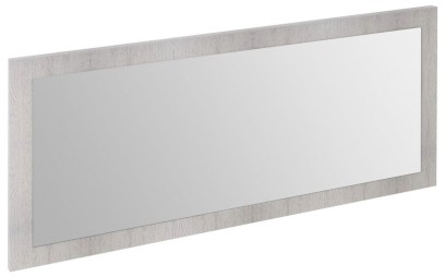 TREOS zrcadlo v rámu 110x50cm, dub Polar TS100-1010
