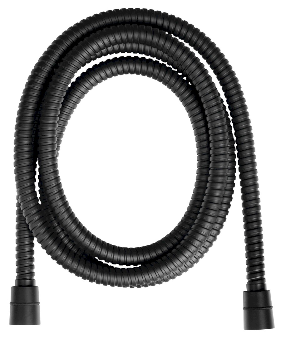 FLEX200B (61670) POWERFLEX kovová sprchová hadice, 200cm, černá mat FLEX200B