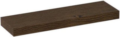 BRAND police s uchycením 40x3x12cm, mořený smrk BA071