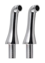 ANTEA připojení pro instalaci vanové baterie na okraj vany (pár), chrom 9851