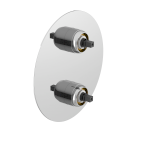 ULTRAMIX tělo podomítkové sprchové baterie, 3 výstupy, otočný přepínač, chrom UT044-1