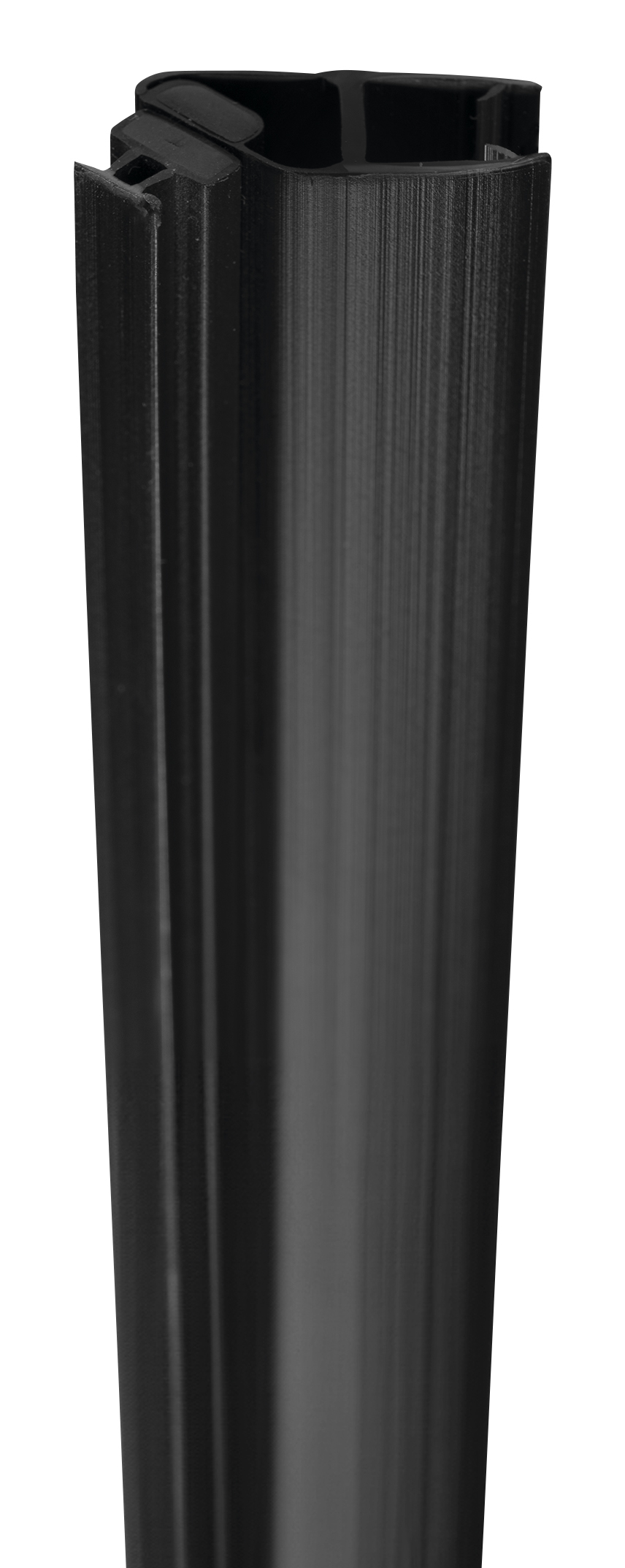 NDGDB03 (55878) Set magnetických těsnění 45°pro sklo 8mm a profil , 2000mm, černá NDGDB03