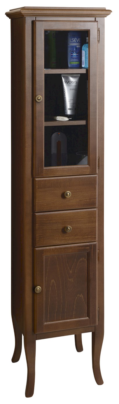 RETRO skříňka vysoká 40x170x36cm, buk, pravá 1662