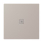 84300.81 (54973) TRENECA vanička z litého mramoru s možností úpravy rozměru, 90x90cm, béžová mat 84300.81