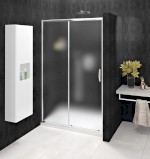 SIGMA SIMPLY sprchové dveře posuvné 1200 mm, sklo Brick GS4212