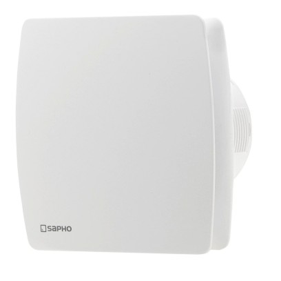 LEX koupelnový ventilátor axiální s časovačem, 15W, potrubí 100mm, bílá LX102