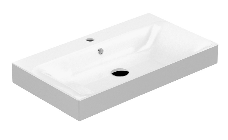 353301 (7803) CENTO keramické umyvadlo 80x45cm, bílá 353301