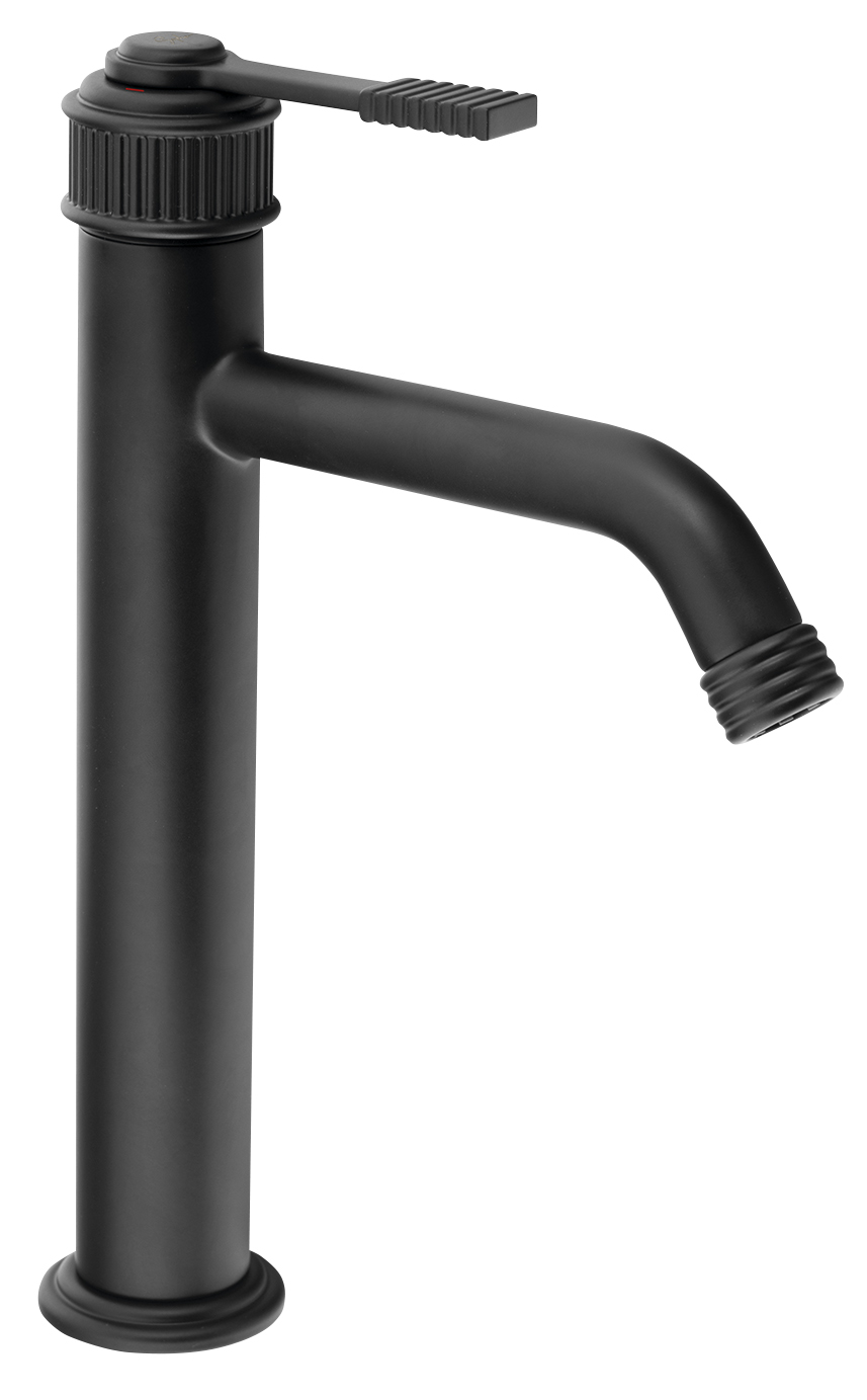 VERSI stojánková umyvadlová baterie, výška 240mm, černá mat RV004/15