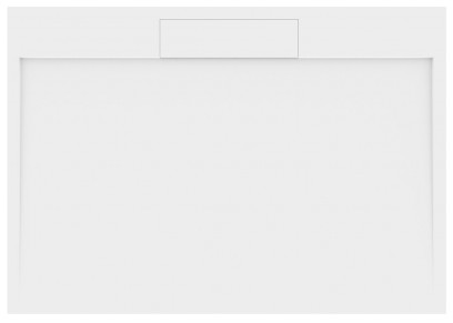 IRENA sprchová vanička z litého mramoru, obdélník 140x100cm, bílá HI140100