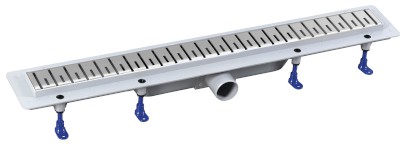 KLAVER podlahový žlab s nerezovým roštem, L-910, DN50 73741