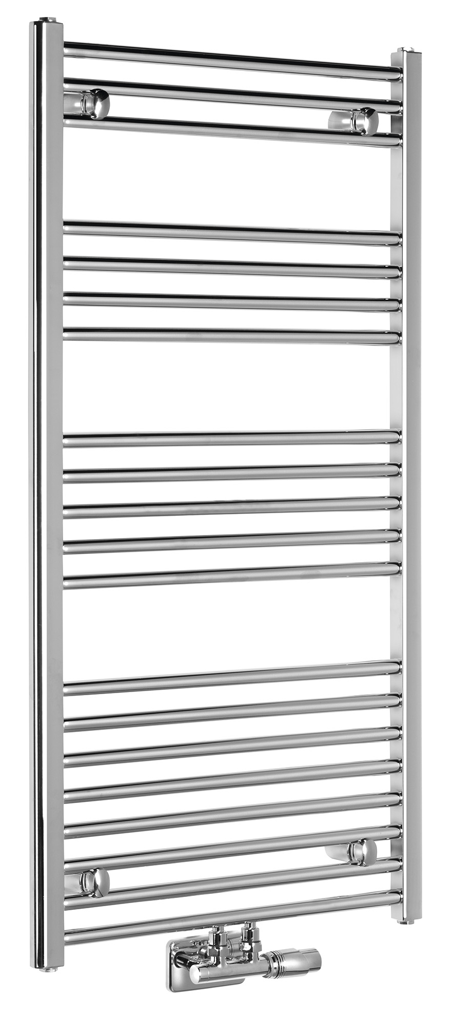 ALYA otopné těleso rovné 600x1188mm, středové připojení, chrom LLS303