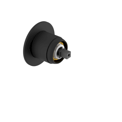 ULTRAMIX tělo podomítkové sprchové baterie, 1 výstup, černá mat UT041B-1