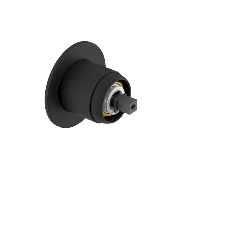 UT041B-1 (57413) ULTRAMIX tělo podomítkové sprchové baterie, 1 výstup, černá mat UT041B-1