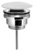 Umyvadlová výpust 5/4“, click-clack, velká zátka, 5-65mm, keramika bílá CV1110C