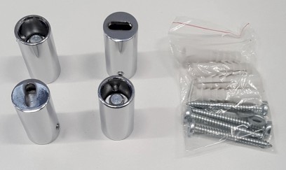 DORLION montážní uchycení, chrom ND1130-11