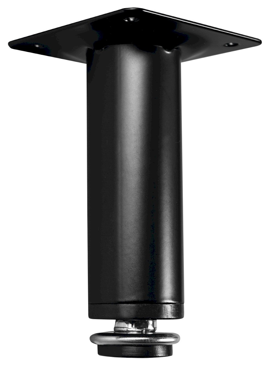 10077B (56127) KERAMIA FRESH výškově stavitelná nožička, výška 100-110mm, černá mat 10077B