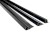 EASY BLACK set svislých těsnění pro sklo 6/6/6mm, 2000mm (2ks) NDEL20B