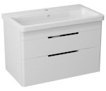 ELLA umyvadlová skříňka 76,5x50x43cm, bílá EL080-3030