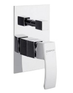 GINKO podomítková sprchová baterie, 2 výstupy, chrom 1101-42